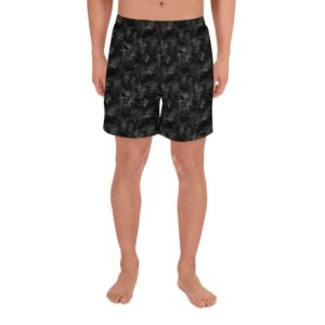 Unisex Sport-Shorts Gun Metal Black