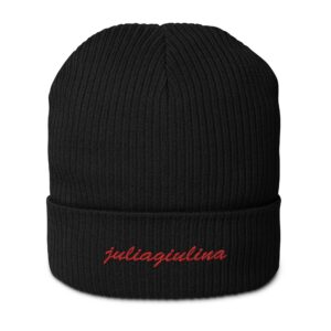 Gerippte Bio-Beanie juliagiulina