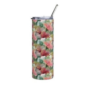 Caarlos Hibiscus Edelstahlbecher