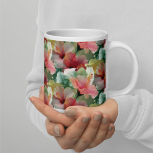 Carlos Hibiscus Milchkaffeetasse